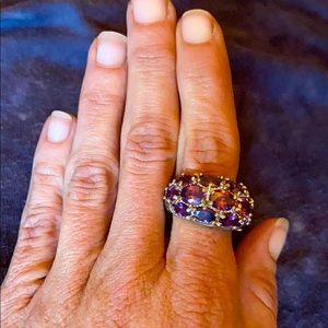 Silver Amethyst Ring